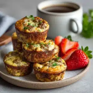 Sausage egg bites with cottage cheese recipe